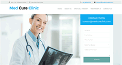 Desktop Screenshot of medcureclinic.com